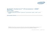 ®Supporting the Intel Celeron processor 420 , 430 , and 440 · Intel® Celeron® Processor 400 Series Specification Update — ®Supporting the Intel Celeron® processor 420 , 430