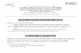 New York State Department of Taxation and Finance ... · Part-year resident income allocation worksheet ... 18 Line instructions for Form IT-203 lines 1 through 18 ... Form IT-203,