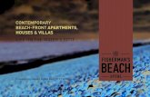 CONTEMPORARY BEACH-FRONT APARTMENTS HOUSES VILLAS · 2020. 7. 17. · 2 TO 3 BEDROOM APARTMENTS 3 / 4 BEDROOM TOWN HOUSES 4 BEDROOM BEACH VILLAS ALL WITH PRIVATE PARKING INTRODUCING