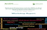 Workshop Report - The Asia LEDS Partnership...REDD+ Reducing emissions from deforestation and forest degradation and the role of conservation, sustainable management of forests and