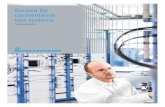 Service for conformance test systems - Rohde & Schwarz · 2019. 3. 24. · conformance test systems Calculable operating costs Unexpected downtimes disrupt operations and tie up valuable
