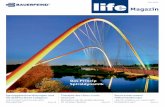 New Magazin · 2018. 5. 14. · 4 life magazin 2/2012 INHALT Die 36 Meter hohe Doppel-bogenbrücke aus Stahl ist das Wahrzeichen des Nordsternparks in Gelsenkirchen. Ihre zwei asymmetrischen,