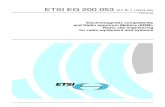 New EG 200 053 - V1.5.1 - Electromagnetic compatibility and Radio … · 2004. 6. 11. · ETSI 2 ETSI EG 200 053 V1.5.1 (2004-06) Reference REG/ERM-TG27-004 Keywords Mobile, radio,