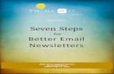 for Better Email Newsletters - thinkofitwichitafalls.com · Better Email Newsletters. Think of I.T. Computer Services 506 Seventh Street Wichita Falls TX 76301 ... If your email newsletter