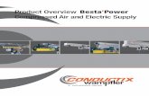Compressed Air and Electric Supply - Conductix · Overview of Program Bestapower custom media supply: From simple festoon systems to integrated compressed air aluminum profiles with
