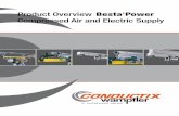 Product Overview Compressed Air and Electric Supply · Overview of program Bestapower custom media supply: from simple festoon systems to integrated compressed air aluminum profiles