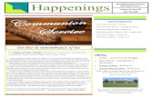 Happenings - New Market Seventh-day Adventist Church€¦ · Happenings Volume 6 Issue 56 July 18, 2020 New Market Seventh-day Adventist Church Offering Today: Local hurch udget Next