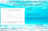 New FAO’s work areas on sustainable fisheries relevant to … · 2018. 1. 30. · Established Task Group: Reference [data] Harmonization . for capture fisheries and aquaculture