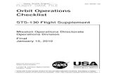 Orbit Operations Checklist - NASA · 2013. 4. 30. · C3 1. √OI PCMMU FORMAT – GPC SM 62 PCMMU/PL COMM 2. FORMAT: CRT SEL FXD – ITEM 1 EXEC (*) SEL ID – ITEM 3 +X X X EXEC