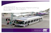 Adopted Annual Operating & Capital Budget · FY 2017 Adopted Operating & Capital Budget Overview Agency Staff Overview Valley Metro RPTA and Valley Metro Rail budgets are developed