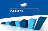 Namibia Consumer Price Index NCPI · 2019. 8. 15. · Namibia Consumer Price Index BOX 1: NCPI BASKET WEIGHTS Inflation is calculated based on a basket of goods and services, containing