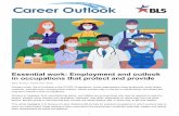 Essential work: Employment and outlook in occupations that ... · Essential occupations, by task Workers in essential occupations have a variety of duties. Not all workers in these
