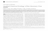 New Applied chemical ecology of the mountain pine beetle · 2014. 6. 24. · entomology & pathology Applied Chemical Ecology of the Mountain Pine Beetle Robert A. Progar, Nancy Gillette,