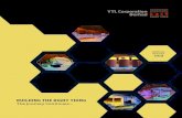 BUILDING THE RIGHT THING - YTL E-SOLUTIONS · YTL CORPORATION BERHAD 92647-H Annual Report 2019 Our work stands the test of time by turning the right opportunity into the right thing