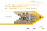 MTR CSP III (GOVERNMENTS OF FLANDERS AND MOZAMBIQUE, … midterm... · MTR CSP III (GOVERNMENTS OF FLANDERS AND MOZAMBIQUE, 2016-2020) Final Report October 2019 Laarstraat 43 B-2840