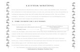 LETTER WRITING - Weeblyfasttechnology.weebly.com/uploads/2/8/5/2/2852707/lette…  · Web viewInformal Letter (Personal Letters) Formal Letter . Letters are messages, and certain
