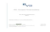 EVA - European Virtual Academyec.europa.eu/echo/files/civil_protection/civil/prote/pdfdocs/eva.pdf · EVA - European Virtual Academy FINAL TECHNICAL IMPLEMENTATION REPORT AGREEMENT
