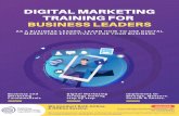 Digital Marketing Implement Or - DMU€¦ · DMU is born to proYide Structured Digital Marketing knoZledge gained from practitioners to learners. We enYision a Zorld Zhere institutions,