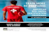 AMERICAN RED CROSS CERTIFICATION TRAIN MORE. …€¦ · Title: American Red Cross Classes - March-Aug 2019 - 8.5x11 Author: leah goldman Keywords: DADUxbAPSE8,BAClnD0rRFM Created