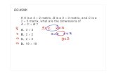 Home - Warren County Public Schools - Notes 12.3... · 001 SO O b 010 0 0010 000 If A and B are square matrices and AB = BA = I then B is the multiplicative inverse matrix Of A, written