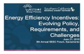 Energy Efficiency Incentives: Evolving Policy ...TRC Solutions. What is the West Side Energy Partnership? The West Side Energy Partnership is a collaboration among six cities, Southern