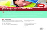 Residential construction safety - back to basics report...Residential construction safety – back to basics Key issues Workers’ compensation data from 2008–2014 indicates that