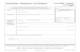 PERSONAL FINANCIAL STATEMENT FORM PFS - LOCAL12)e_pfs-LOCAL19.pdf · PERSONAL FINANCIAL STATEMENT OFFICE USE ONLY Date Hand-delivered or Date Postmarked Receipt # Amount $ Date Processed