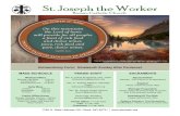 St. Joseph the Worker · Rev. Mr. Horacio Quiles, Deacon deacon@sjwozark.org Carol Craig, Secretary secretary@sjwozark.org Parish Office: 417-581-6328 FAX: 417-581-4957 Preschool:
