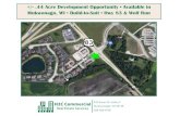 44 Acre Development Opportunity • Available in Mukwonago ... · +/- .44 Acre Development Opportunity • Available in Mukwonago, WI • Build-to-Suit • Hwy 83 & Wolf Run 810 Swan