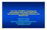 The Role of DARPA in Seeding and Encouraging Technology ...web.mit.edu/is08/pdf/Fuchs_slides.pdf•Technology fellows from Intel, IBM, HP, Start-ups •Archival Data: –Online biographies,