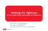 Walking the Tightropekiffingish.com/documents/walking-the-tightrope.pdf · Web accessibility: ^webrichtlijnen and ^drempelvrij for handicapped. Government, semi-government institutions,