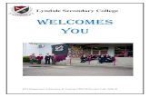 Welcomes you - Lyndale Secondary Collegelyndale.vic.edu.au/wp-content/uploads/welcome-to... · Tie w/- Diagonal Stripes Charcoal Melange-Dk Maroon-Silver 137cm–137cm 21.95 Y our
