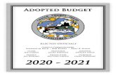 ELECTED OFFICIALS - Auditor...FY2021 MCCJC Fund Carryover Updated: 06/30/2020 Anticipated Jail Revenues Jail Expenses 9129 JAIL TRUST Available Cash Balance 05/31/2020 $ 532,353.00