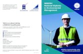 NEBOSH and credit rated by the Scottish National Diploma … · 2019. 11. 19. · This qualification is designed for individuals with responsibilities for environmental management.