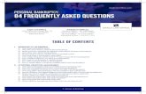 daiglelawoffice.com PERSONAL BANKRUPTCY: 84 …...PERSONAL BANKRUPTCY: 84 FREQUENTLY ASKED QUESTIONS TABLE OF CONTENTS I. BANKRUPTCY IN GENERAL Q. How does bankruptcy work? Q. How