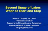 Second Stage of Labor: When to Start and Stop€¦ · Second Stage of Labor Hamilton – 1861 – suggested 2 hours as prolonged second stage Duration of the second stage of labor