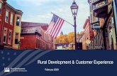 Rural Development & Customer · PDF file Innovation Center Partnerships Division Native American Coordinator Tedd Buelow 5 staff 16 staff The Division supports program delivery by