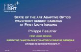 AO detectors developments - University of Arizonaabell.as.arizona.edu/...Detectors-LBTO2014-v2.pdf · First Light Imaging: our origins • FLI came from the sharpest French instrumentation