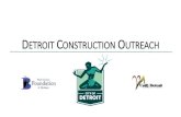 DETROIT CONSTRUCTION OUTREACH · •To begin registration, create an account in the . Procure to Pay . system. • > Type in Procure to Pay> Procure to Pay registration to create