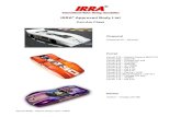IRRA Approved Body Listirraslotracing.com/sitebuildercontent/sitebuilder... · Approved Bodies – effective January 1, 2018 – © IRRA® Autocoast Ti22 – long Ti22 – JK 7081B
