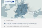 Chiara Casarella | Interreg CENTRAL EUROPE |Joint Secretariatcoopterritoriale.regione.veneto.it/Central-Europe/... · Technology/innovation transfer Innovation ecosystems and support