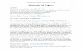 New Abstracts of Papers - uni-leipzig.de · 2015. 10. 27. · Originating from the Prosopographia Ptolemaica, TM was developed in 2005 as a database containing information about people