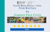 Swachh Bharat Mission - Urban STAR RATINGS for GARBAGE ...ddlgbathinda.com/PDF/GarbageFreeCities/Star Rating for Garbage Fr… · Swachh Bharat Mission - Urban ... while in Swachh