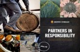 PARTNERS IN RESPONSIBILITY...2015 SCORECARD Company Highlights Page 86 Alcohol Responsibility Page 89 Environmental Sustainability Page 90 Employee Relations and Diversity Page 92