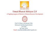 New Unnat Bharat Abhiyan 2 · 2018. 12. 7. · •Rural and Swadeshi Startup Meet •Incentivizing PIs Additional fund/rewards to those who will bring more funds/ projects •Rewards