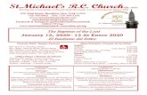 St.Michael’s R.C. Church · 1/12/2020  · Prize #1 — $2,000 Prize #2 — $1,000 Prize #3 — 2 Tickets to Anniversary Gala in Nov. 2020 On NO COST BREAST CANCER SCREENING The