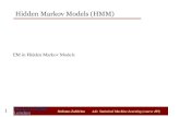 Hidden Markov Models (HMM) · EM HMM with real valued observations 21 . Stefanos Zafeiriou Adv. Statistical Machine Learning (course 495) 𝝁 ... PowerPoint Presentation Author: