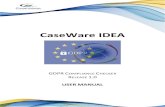 IDEA for the Internal Audit Department - Caseware · CaseWare IDEA B.V. Eemnesserweg 26 3741 GA BAARN Telephone: (+31) - (0)35 528 04 50 Internet: E-mail: infobv@caseware.com Support: