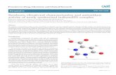 Synthesis, vibrational characterization and antioxidant activity of … · 2018. 9. 14. · erspectie Frontiers in Drug, Chemistry and Clinical Research Frontiers ru eistr inica es,