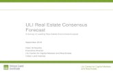 ULI Real Estate Consensus Forecastuli.org/.../ULI-Real-Estate-Consensus-Forecast-5...ULI Real Estate Consensus Forecast Real Estate Capital Markets Commercial real estate transaction